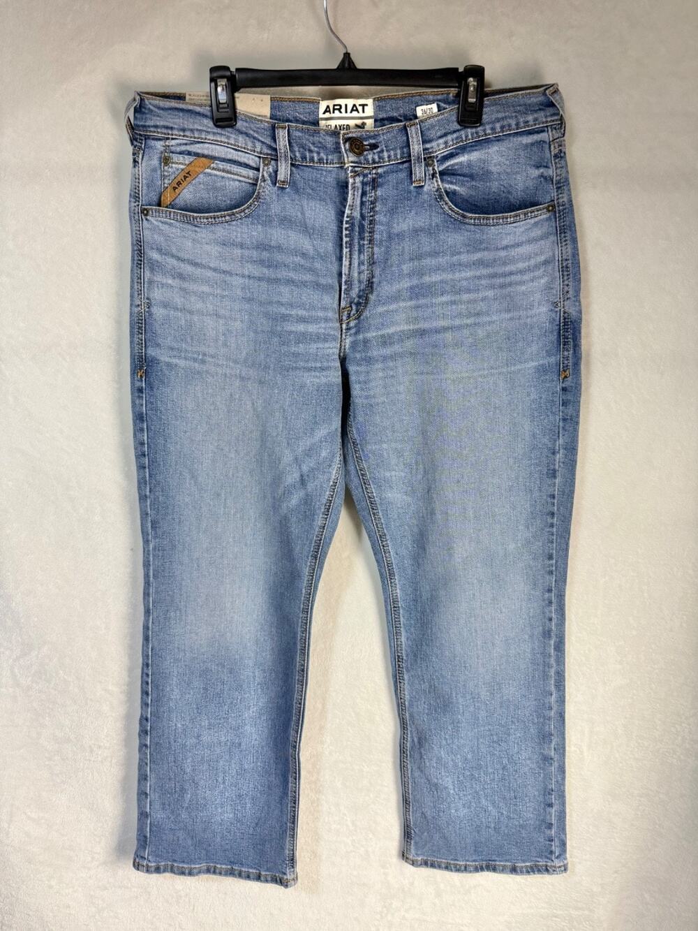 Ariat M-Series Relaxed Boot Cut M4 Stretch 36x30 Blue Jeans Mens *NWT